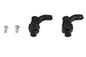 360 Adjustable Passenger Footpeg Mount Kit Black