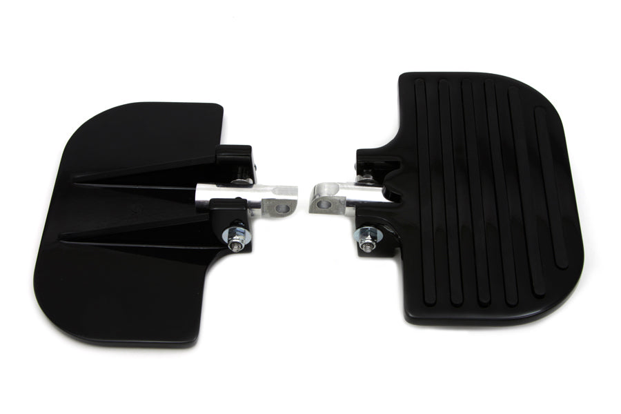 Black Passenger Mini Footboard Set