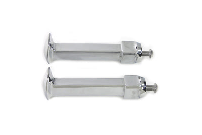 Chrome Railroad Style Footpeg Set
