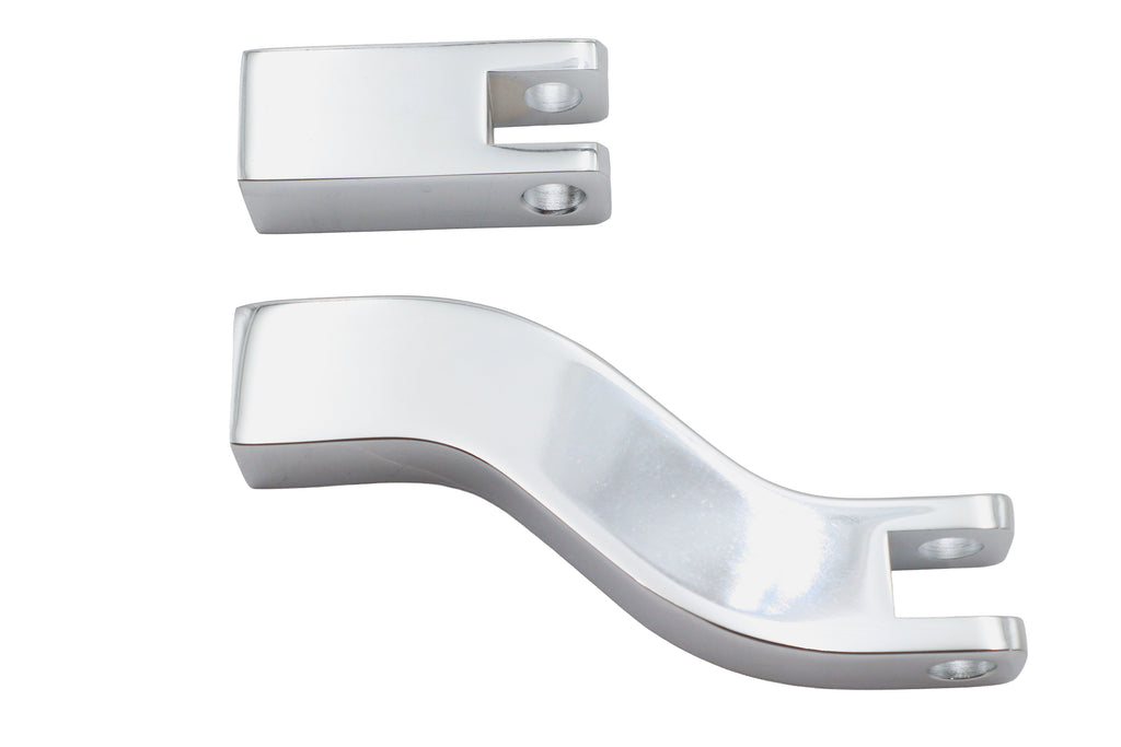 Rear Passenger Footpeg Mount Set Chrome