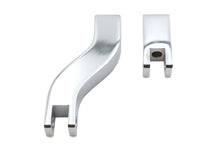 Load image into Gallery viewer, Rear Passenger Footpeg Mount Set Chrome