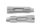 Chrome Milled Style Footpeg Set