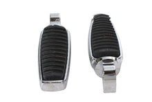 Load image into Gallery viewer, Chrome Footpeg Set with Rubber Inlay