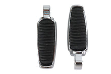 Load image into Gallery viewer, Chrome Footpeg Set with Rubber Inlay