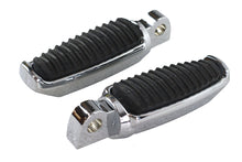 Load image into Gallery viewer, Chrome Footpeg Set with Rubber Inlay