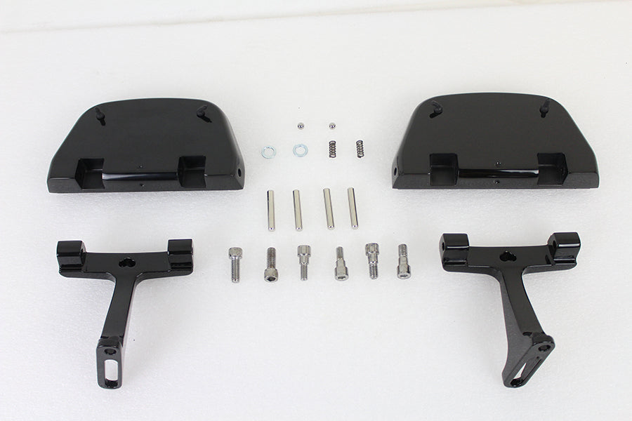 Passenger Footboard Set Black
