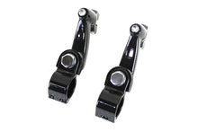 Load image into Gallery viewer, Highway Bar Footpeg Mount Set Black