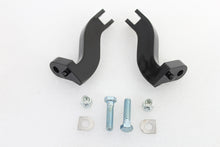 Load image into Gallery viewer, Footpeg Mount Bracket Set Passenger Black