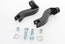 Load image into Gallery viewer, Footpeg Mount Bracket Set Passenger Black