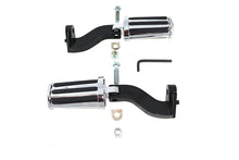 Load image into Gallery viewer, Rail Style Adjustable Footpeg Kit Black