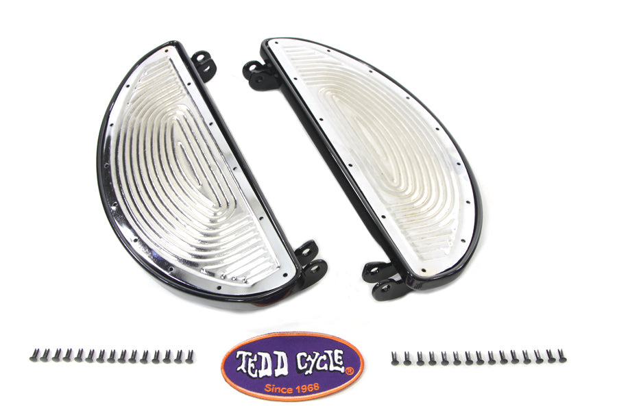 Half Moon Footboard Set Black