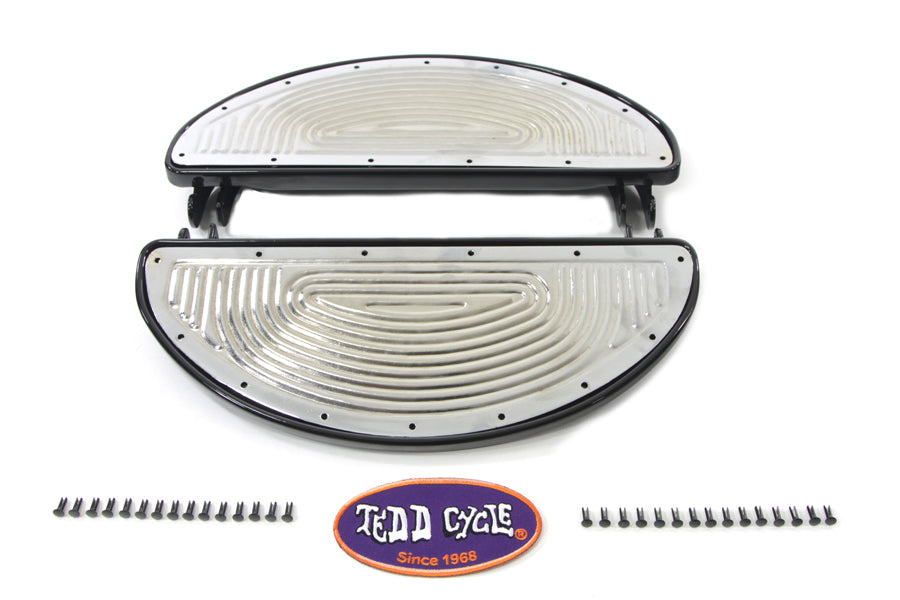 Half Moon Footboard Set Black