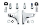 Rear Passenger Mini Footboard Mount Kit