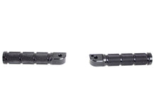 Load image into Gallery viewer, Black Retro Passenger Footpeg Set