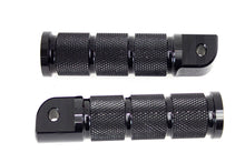 Load image into Gallery viewer, Black Retro Passenger Footpeg Set