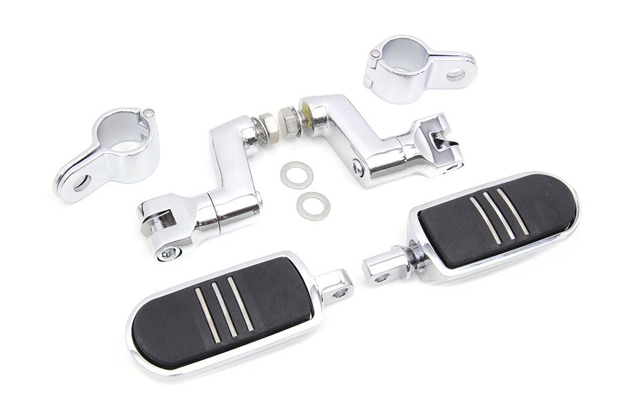 Chrome Streamliner Footpeg Kit