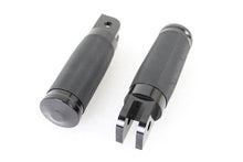 Load image into Gallery viewer, Caliber Black Driver Footpeg Set