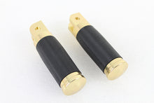 Load image into Gallery viewer, Caliber Brass Driver Footpeg Set