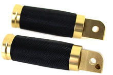 Load image into Gallery viewer, Caliber Brass Passenger Footpeg Set