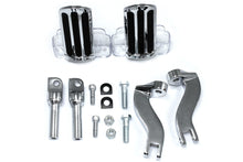 Load image into Gallery viewer, Rail Style Adjustable Footpeg Kit Chrome