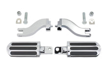 Load image into Gallery viewer, Rail Style Adjustable Footpeg Kit Chrome