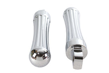 Load image into Gallery viewer, Chrome Billet Batique Style Footpeg Set