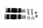 Chrome Magna Ring Style Passenger Footpeg Set