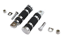Load image into Gallery viewer, Chrome Magna Ring Style Passenger Footpeg Set