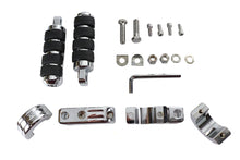 Load image into Gallery viewer, Chrome Engine Bar Footpeg Mount Kit with Footpegs