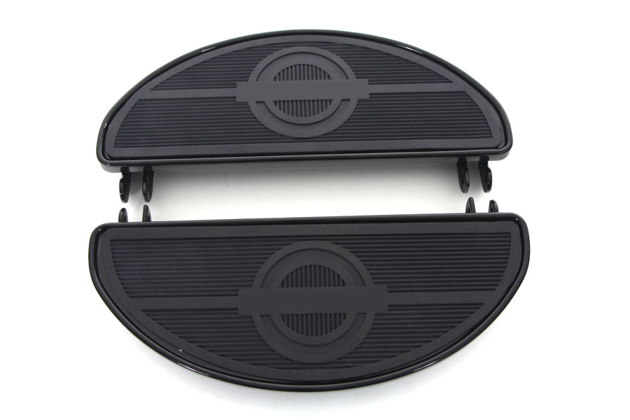Half Moon Footboard Set Black