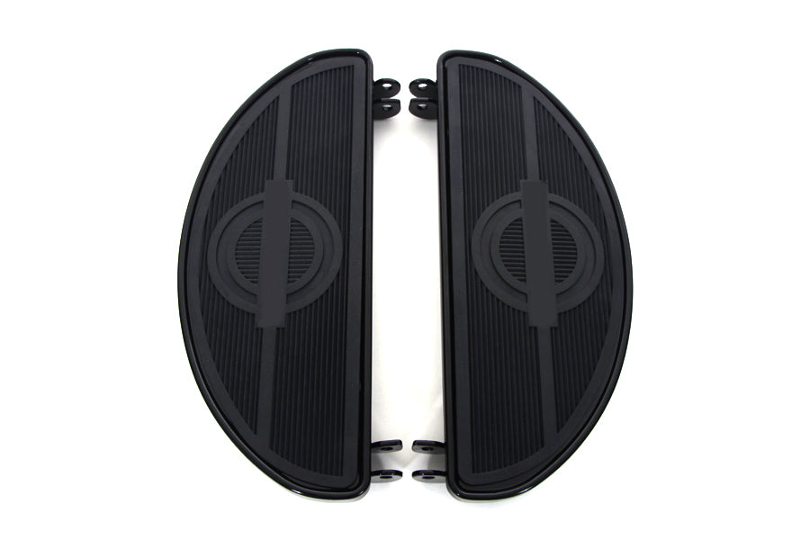 Half Moon Footboard Set Black
