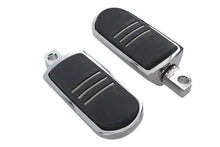 Load image into Gallery viewer, Chrome Footpeg Set with Rubber Inlay