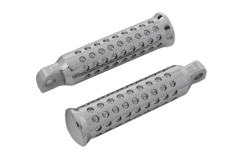 Chrome Micro Holes Footpeg Set