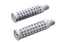 Load image into Gallery viewer, Chrome Micro Holes Footpeg Set