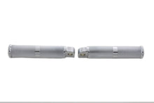 Load image into Gallery viewer, Chrome Hollow Knurled Footpeg Set