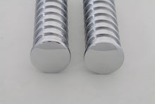 Load image into Gallery viewer, Chrome Light Grooves Footpeg Set