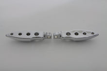 Load image into Gallery viewer, Chrome Dagger Drilled Footpeg Set