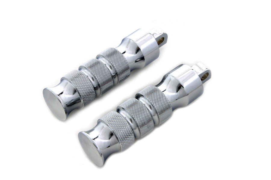 Convex Knurled Footpeg Set
