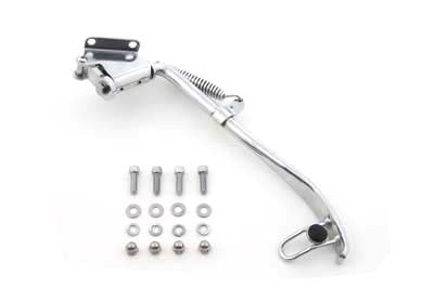 Jiffy Kickstand Assembly Chrome 2 inch Under