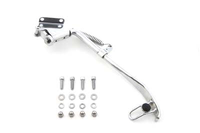 Jiffy Kickstand Assembly Chrome 2 inch Under