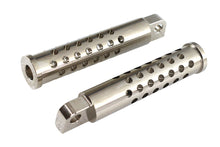 Load image into Gallery viewer, Billet Shooter Style Footpeg Set Nickel Plated