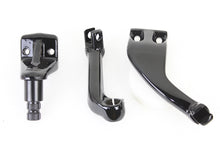 Load image into Gallery viewer, Black Driver Replica Footpeg Mount Set