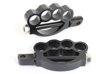 Load image into Gallery viewer, Knuckle Footpeg Set Black