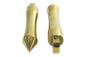 Solid Brass Pirate Spike Footpeg Set