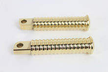 Load image into Gallery viewer, Ribbed Style Extended Footpeg Set