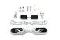Flame Style Heel Rest and Footpeg Kit