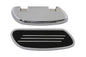 Driver Footboard Set Chrome Streamliner Style