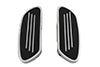 Load image into Gallery viewer, Driver Footboard Set Chrome Streamliner Style