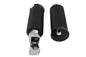 Chrome Drop Style Footpeg Set