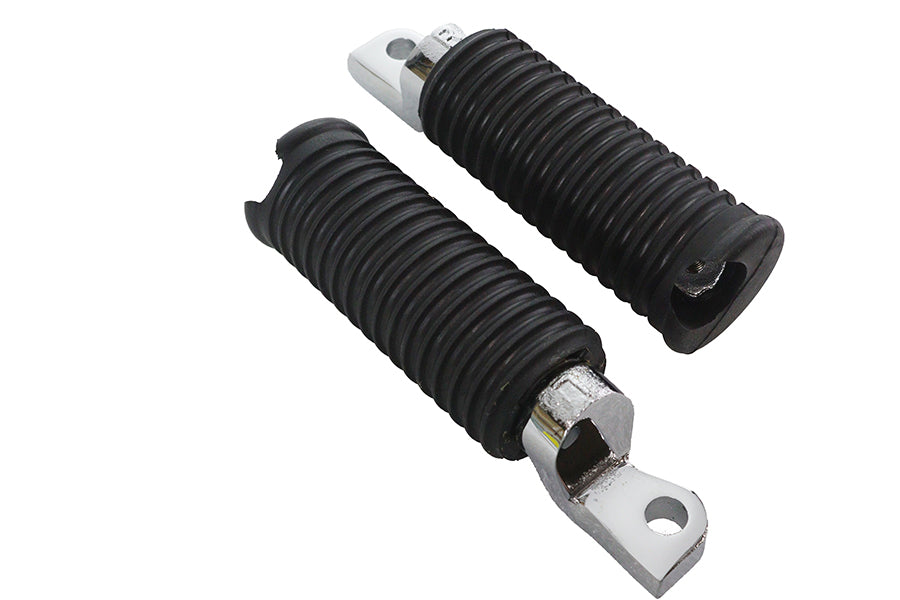 Chrome Drop Style Footpeg Set